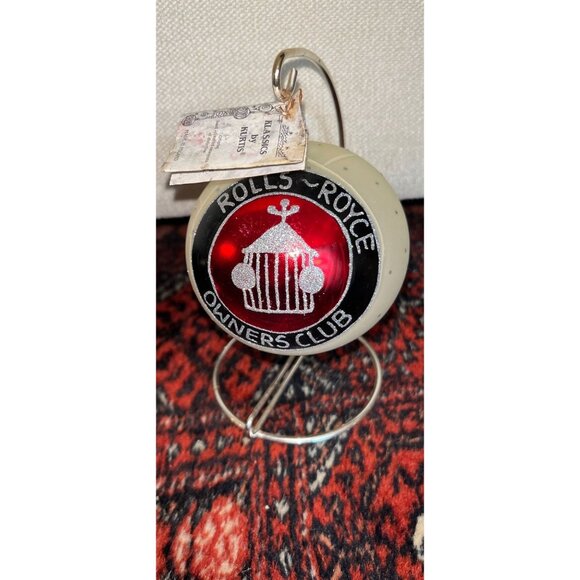 Handmade Christmas Ornament "Rolls Royce Owner's Club"Made In Poland Klassics